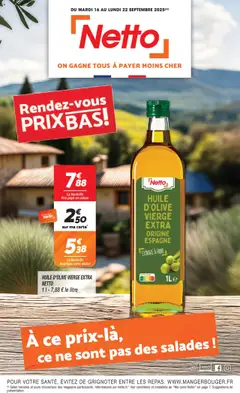 Aperçu Netto catalogue valable à partir du 16/09/2025
