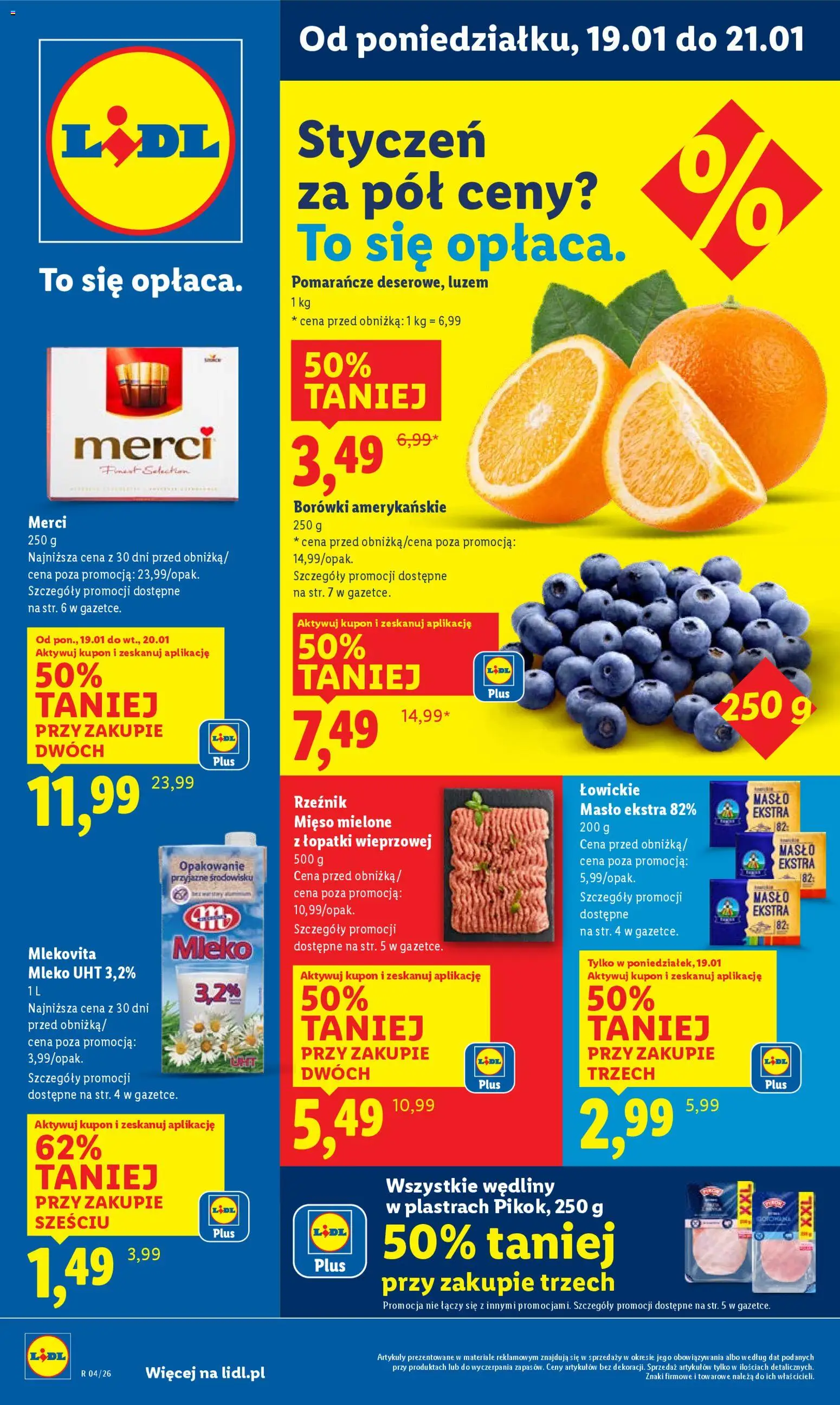 Lidl Gazetka - strona 1- ważny od 19.01.2026