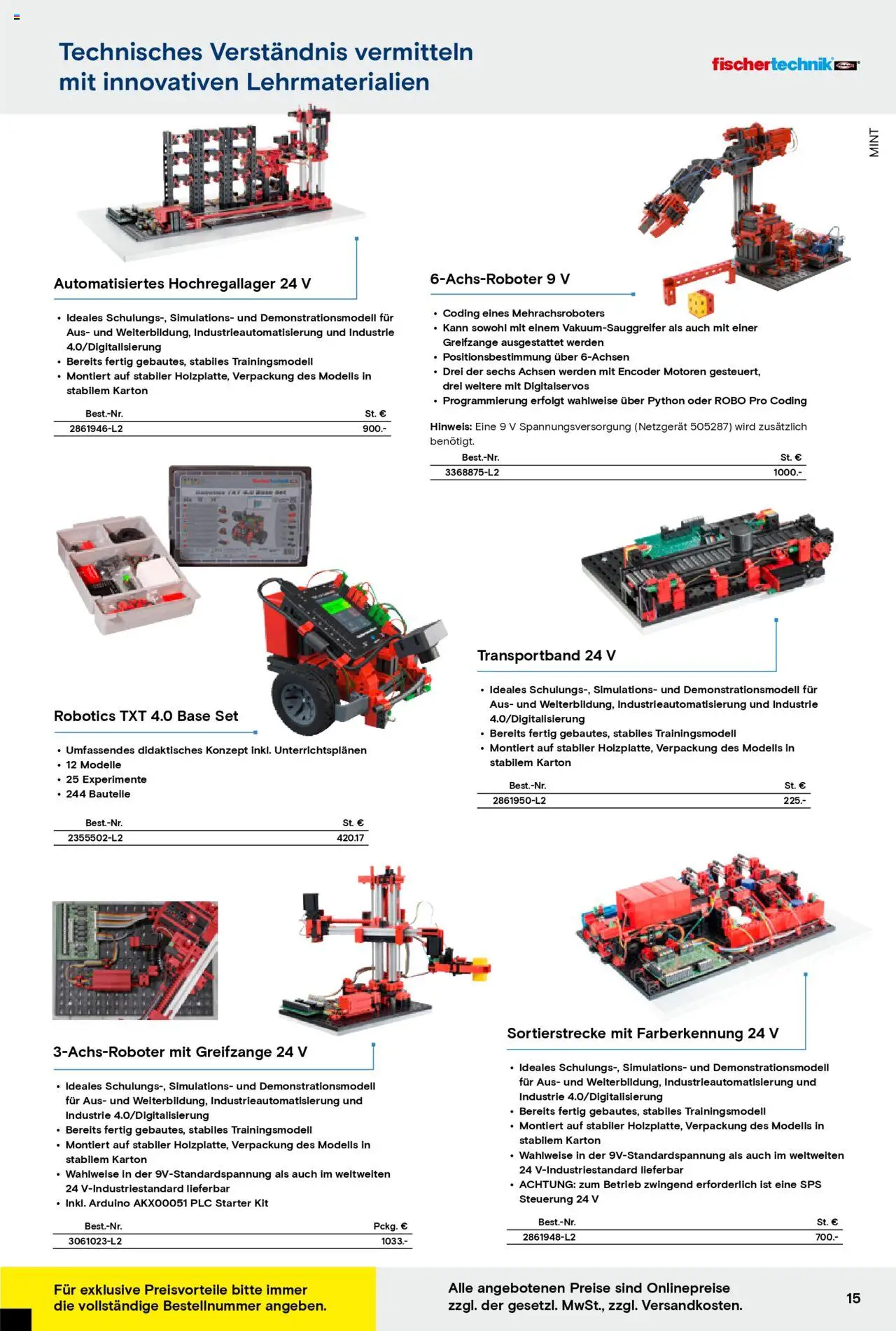Conrad Education Katalog - Seite 15 - gültig ab 01.01.2025