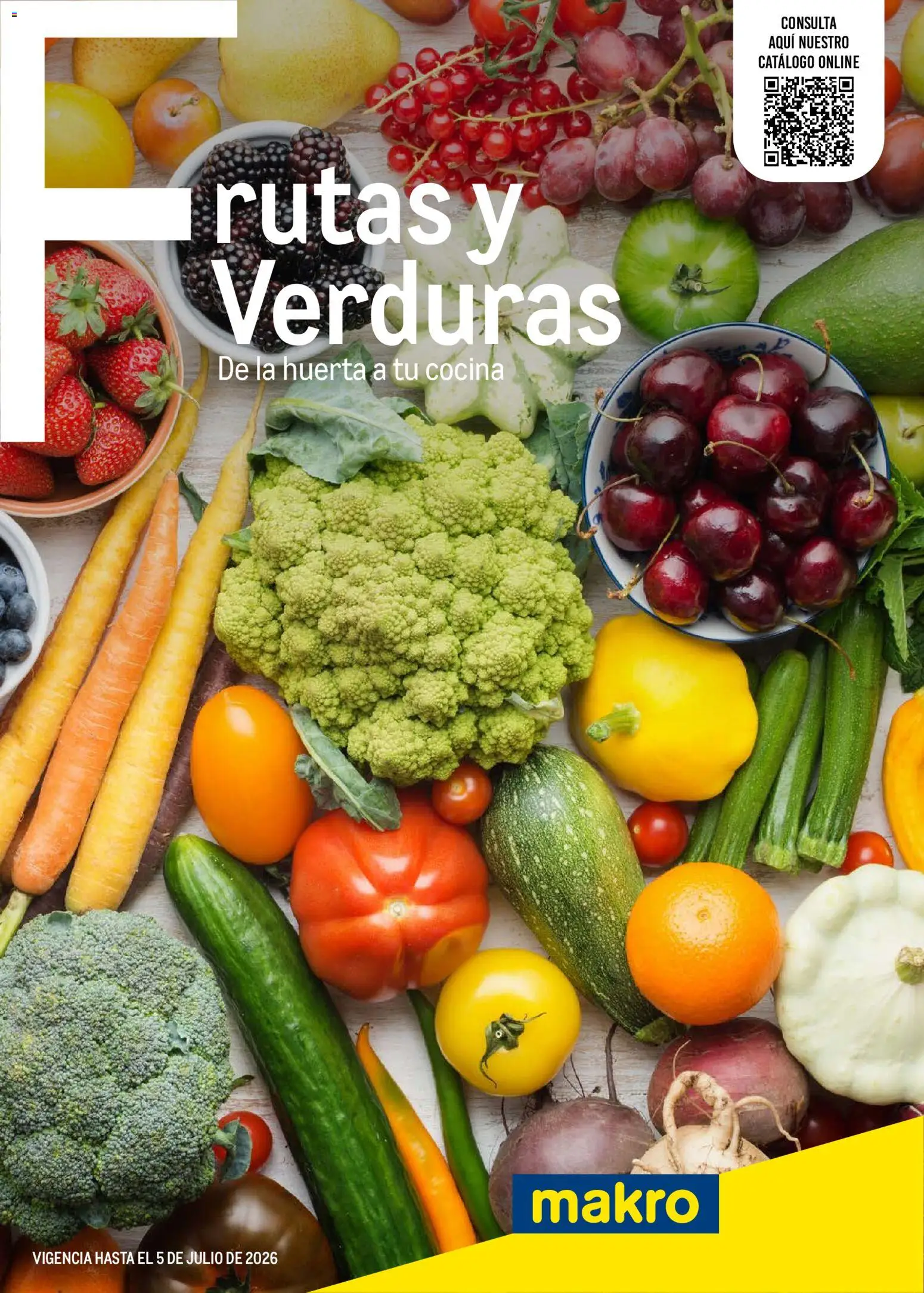 Makro - Especial Frutas y Verduras Península - Página de 1 - Válido desde 05/01/2026