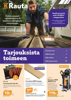Esikatselu K-Rauta tarjoukset voimassa alkaen 15/04/2026