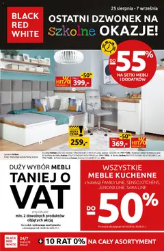 Podgląd Black Red White promocje ważny od 25.08.2025