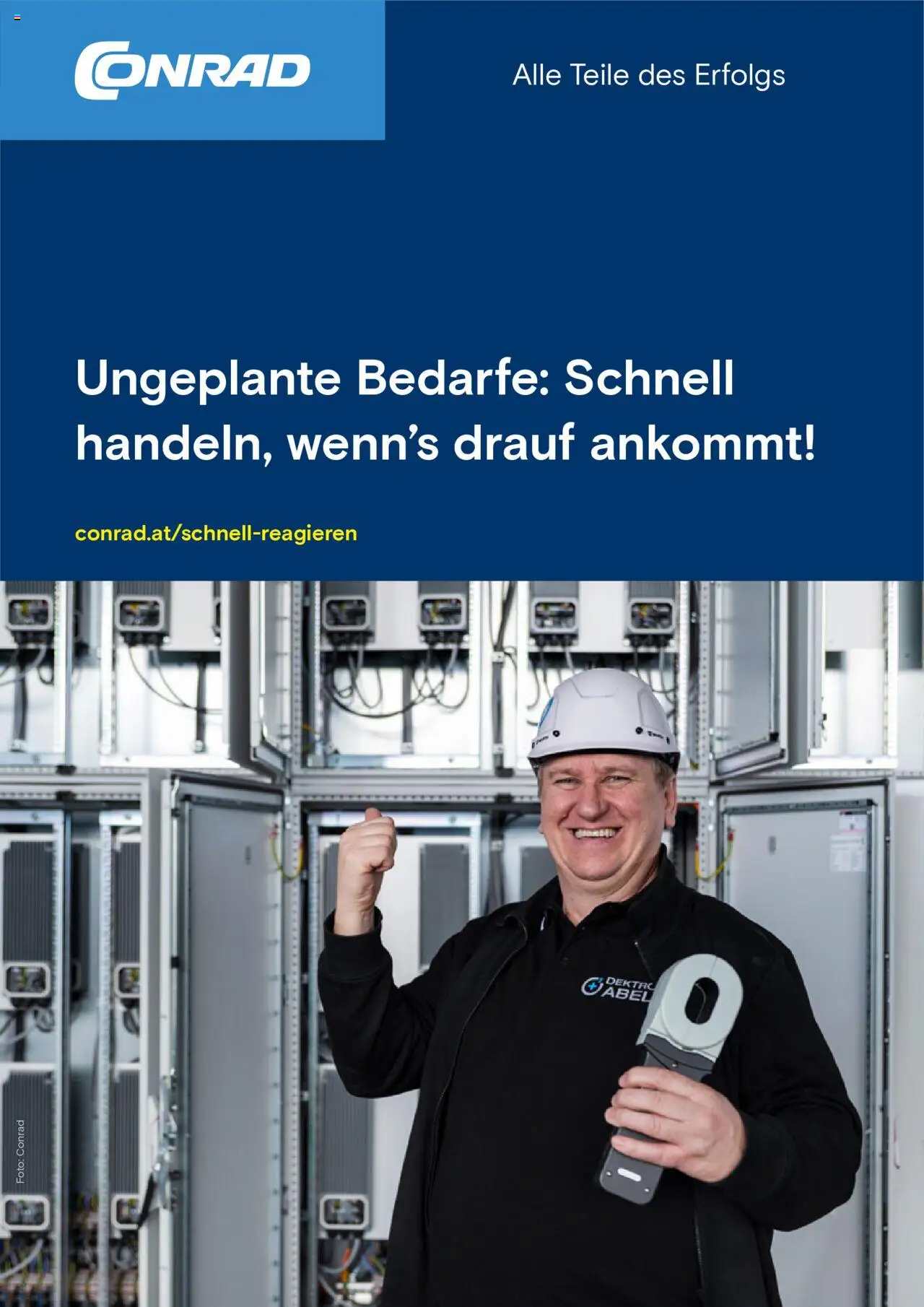 Conrad Katalog ungeplanter Bedarf - Seite 1- gültig ab 15.05.2025