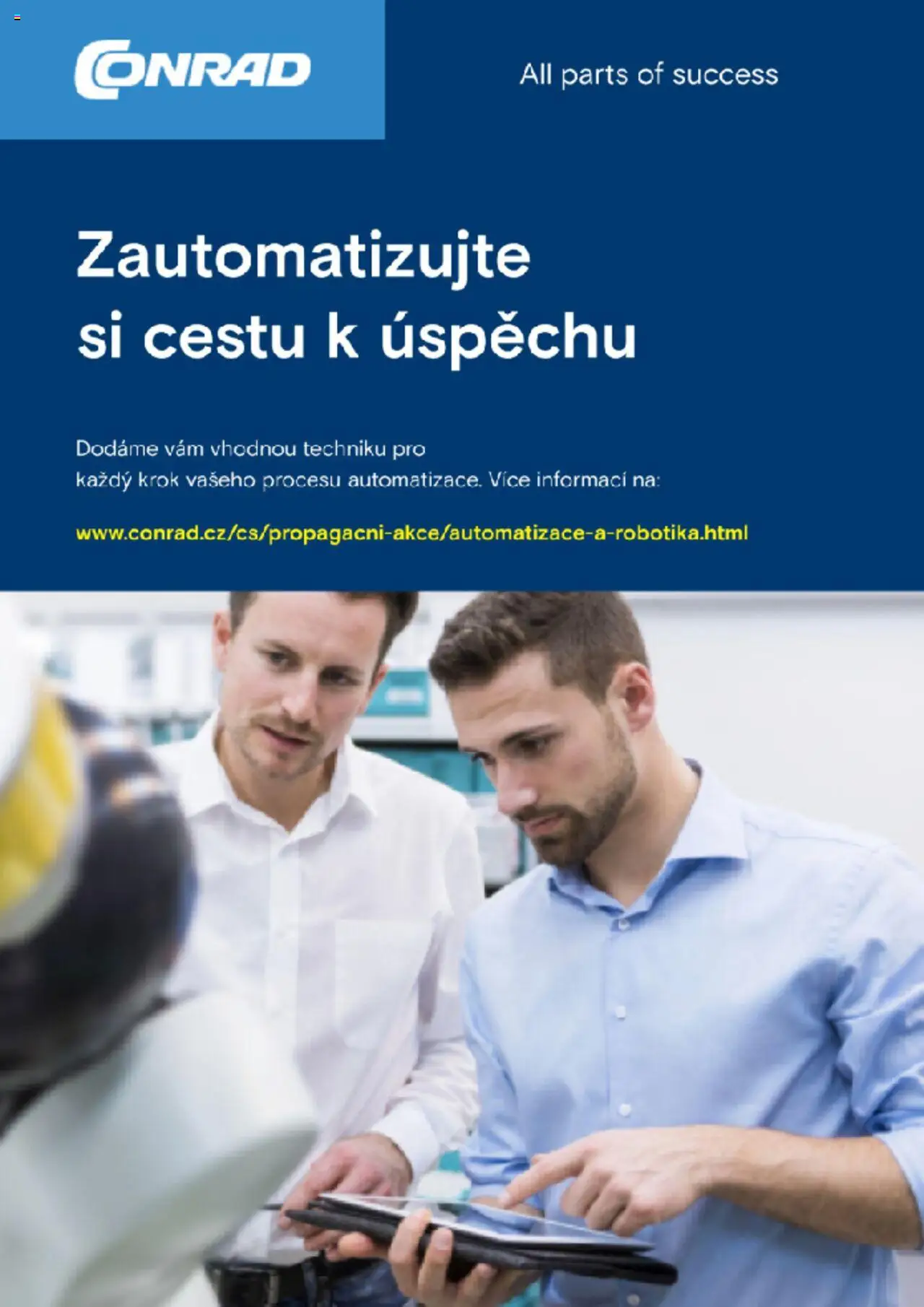 Conrad leták - Zautomatizujte si cestu k úspěchu - strana 1- platný od 07.03.2025