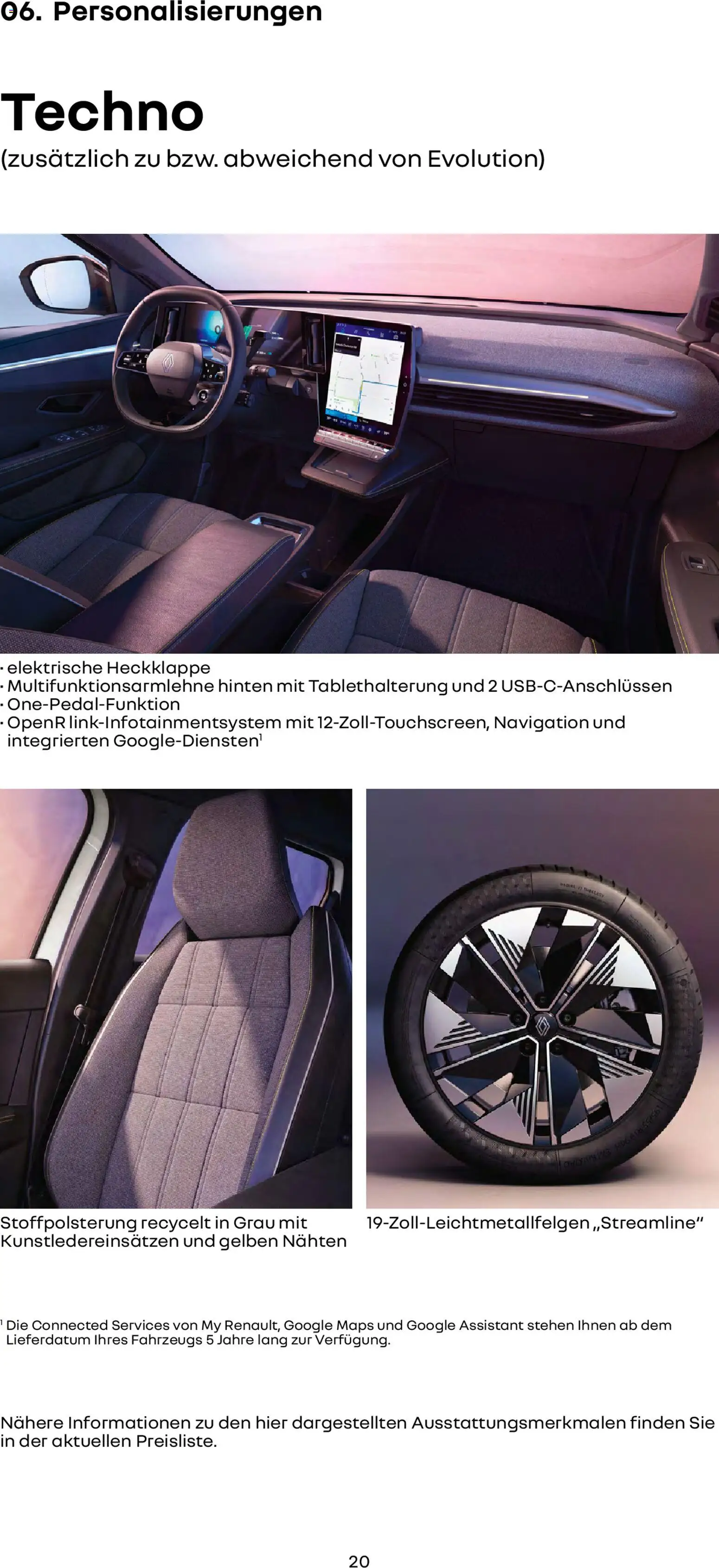 Renault Scenic E-Tech - Seite 20 - gültig ab 15.01.2026