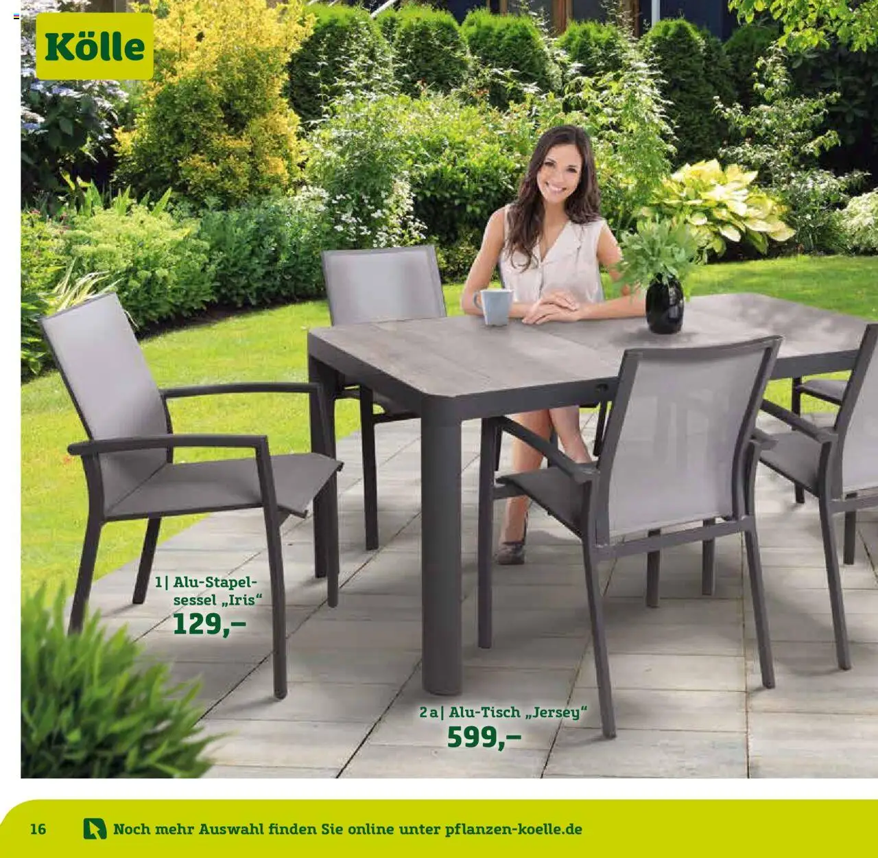 Pflanzen-Kölle Gartenmöbel Katalog 2025 - Seite 16 - gültig ab 22.01.2025