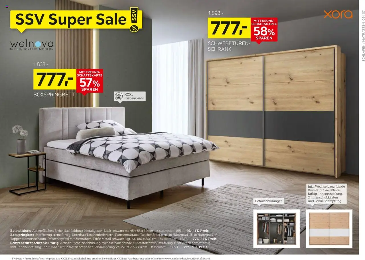 XXXL Lutz  NR. 1 beim Preis, Vollsortiment - Seite 6 - gültig ab 29.06.2025