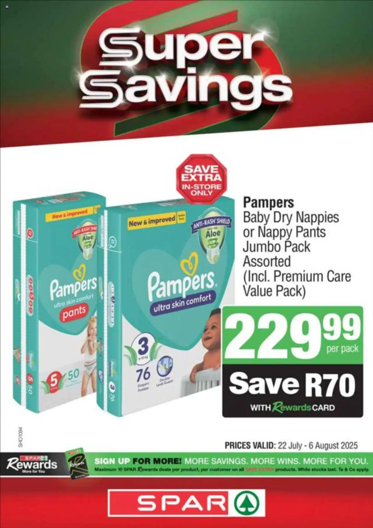 Spar Specials - page 16- valid from 22/07/2025