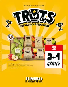 JUMBO folder / publicité geldig vanaf 11/03/2026