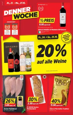 Vorschau Denner Aktionen gültig ab 21.10.2025