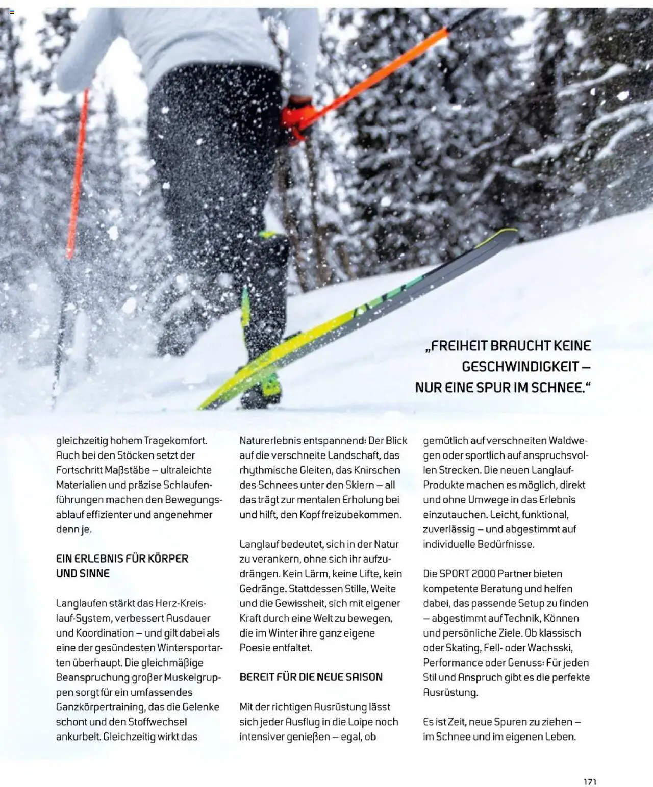 Sport2000 Prospekt Home of Schnee erleben - Seite 171 - gültig ab 23.09.2025