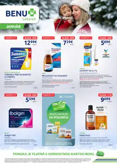 BENU Lekáreň leták platný od 01.01.2026