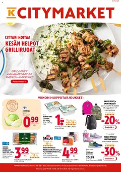 Esikatselu K-Citymarket tarjoukset voimassa alkaen 28/07/2025