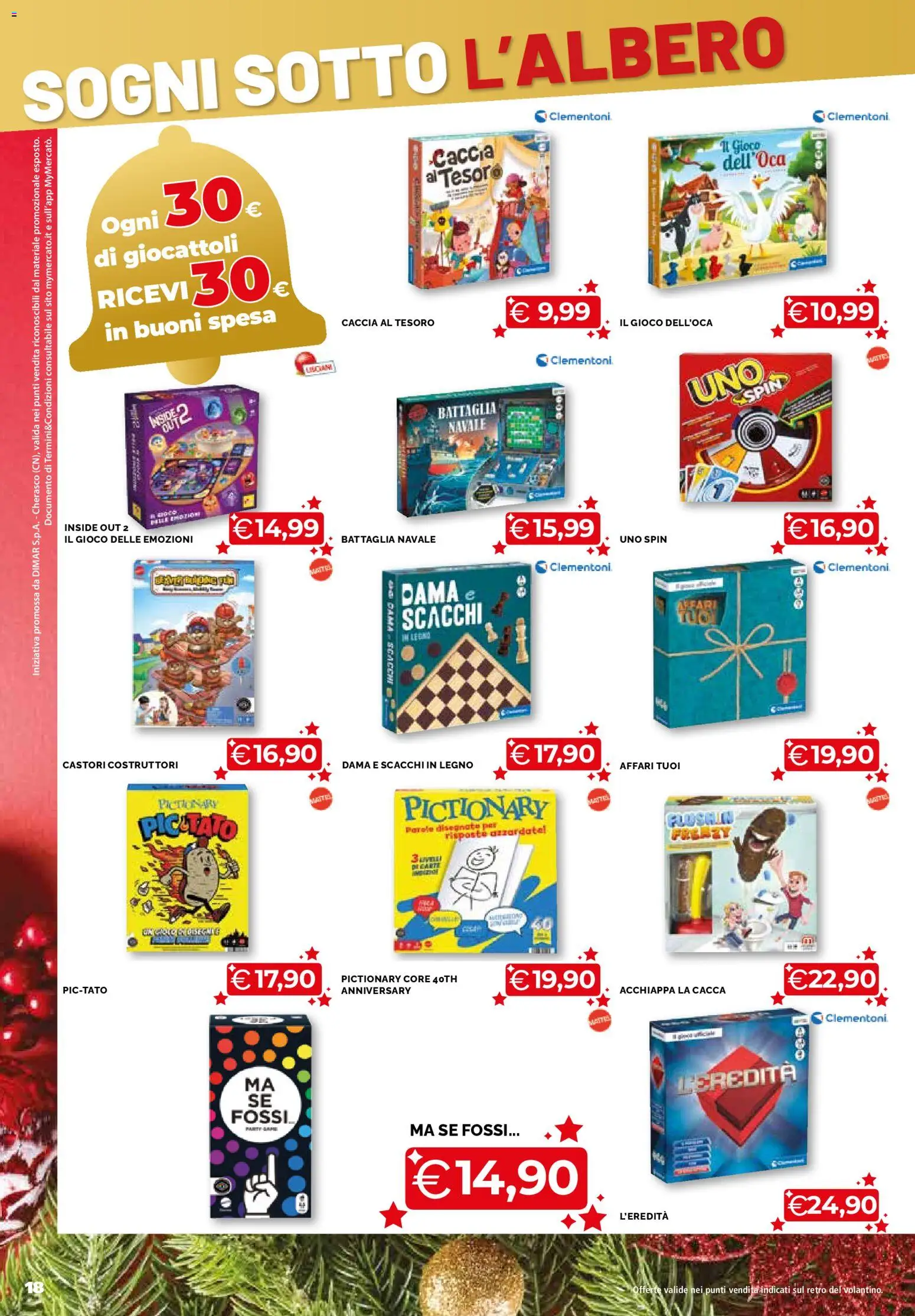 Mercatò Sogni sotto l'albero catalogo - pagina 18 - valido dal 20/11/2025