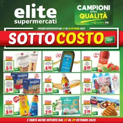 Anteprima Volantino Elite Supermercati	 valida dal 17/10/2025