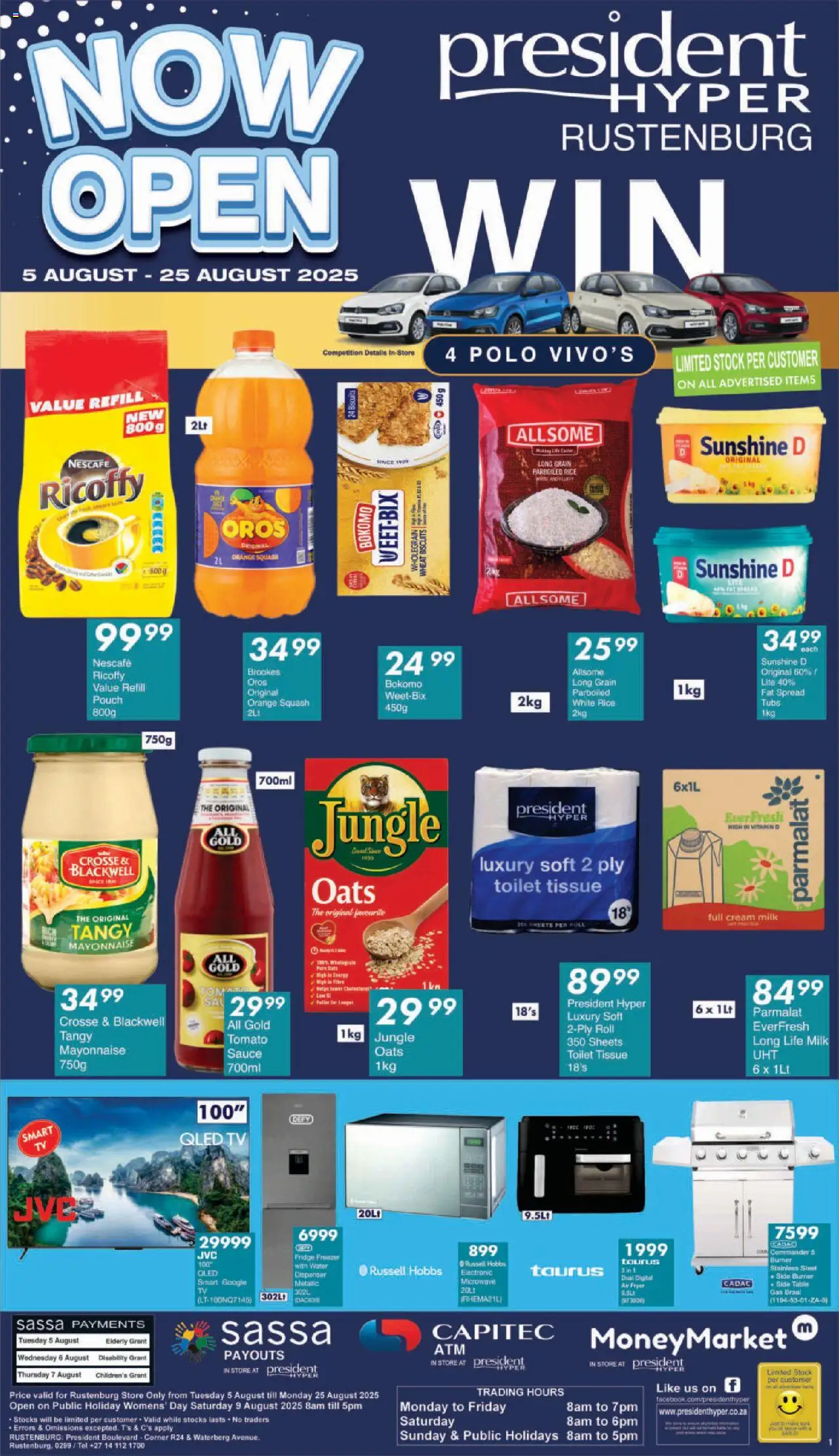 President Hyper Specials - page 1- valid from 05/08/2025