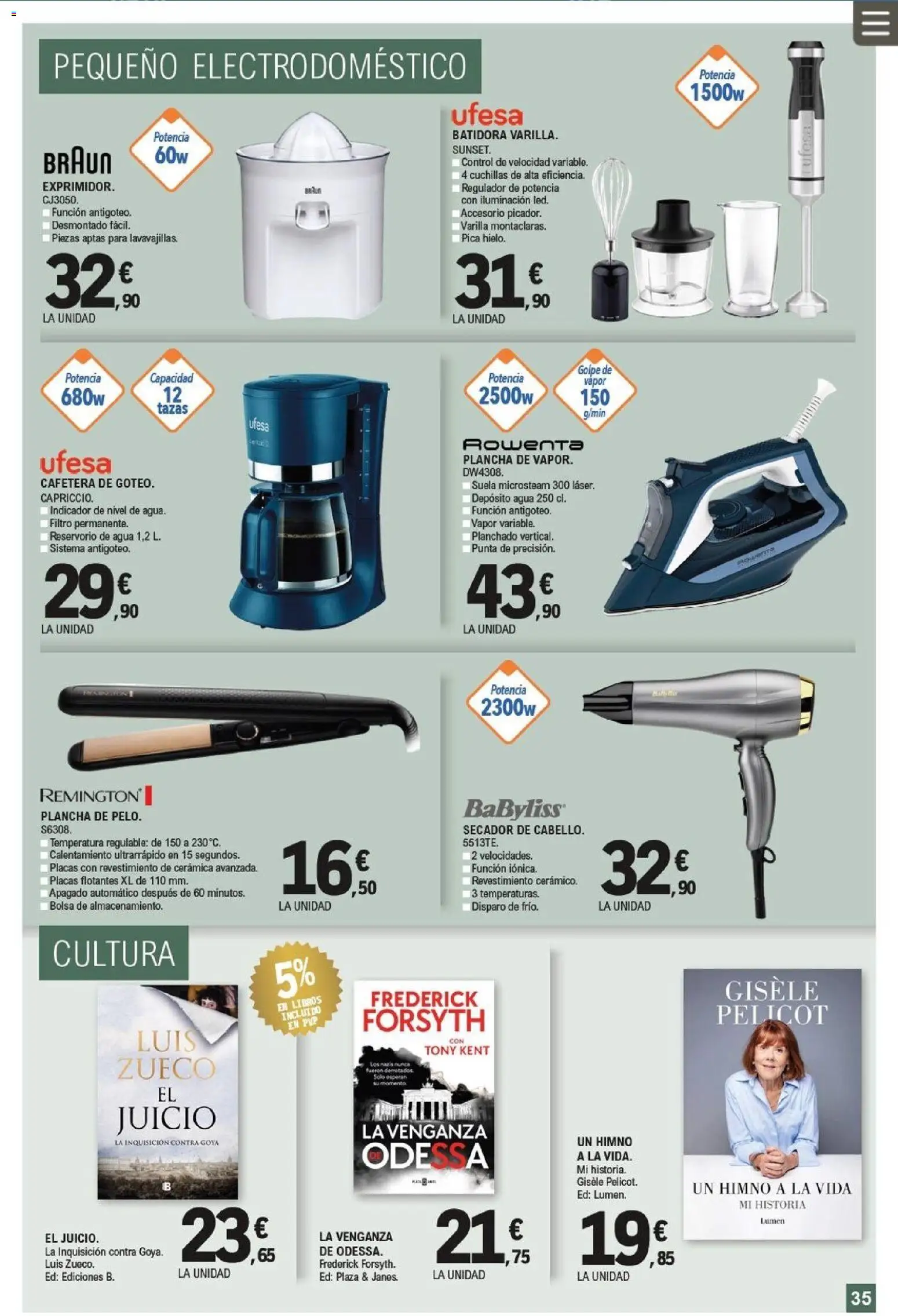 E.Leclerc folleto - Página de 35 - Válido desde 25/02/2026