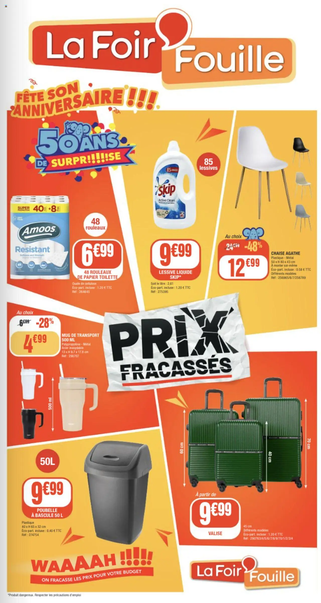 La Foir'Fouille catalogue semaine 32 - page 1 - valable à partir du 30/07/2025