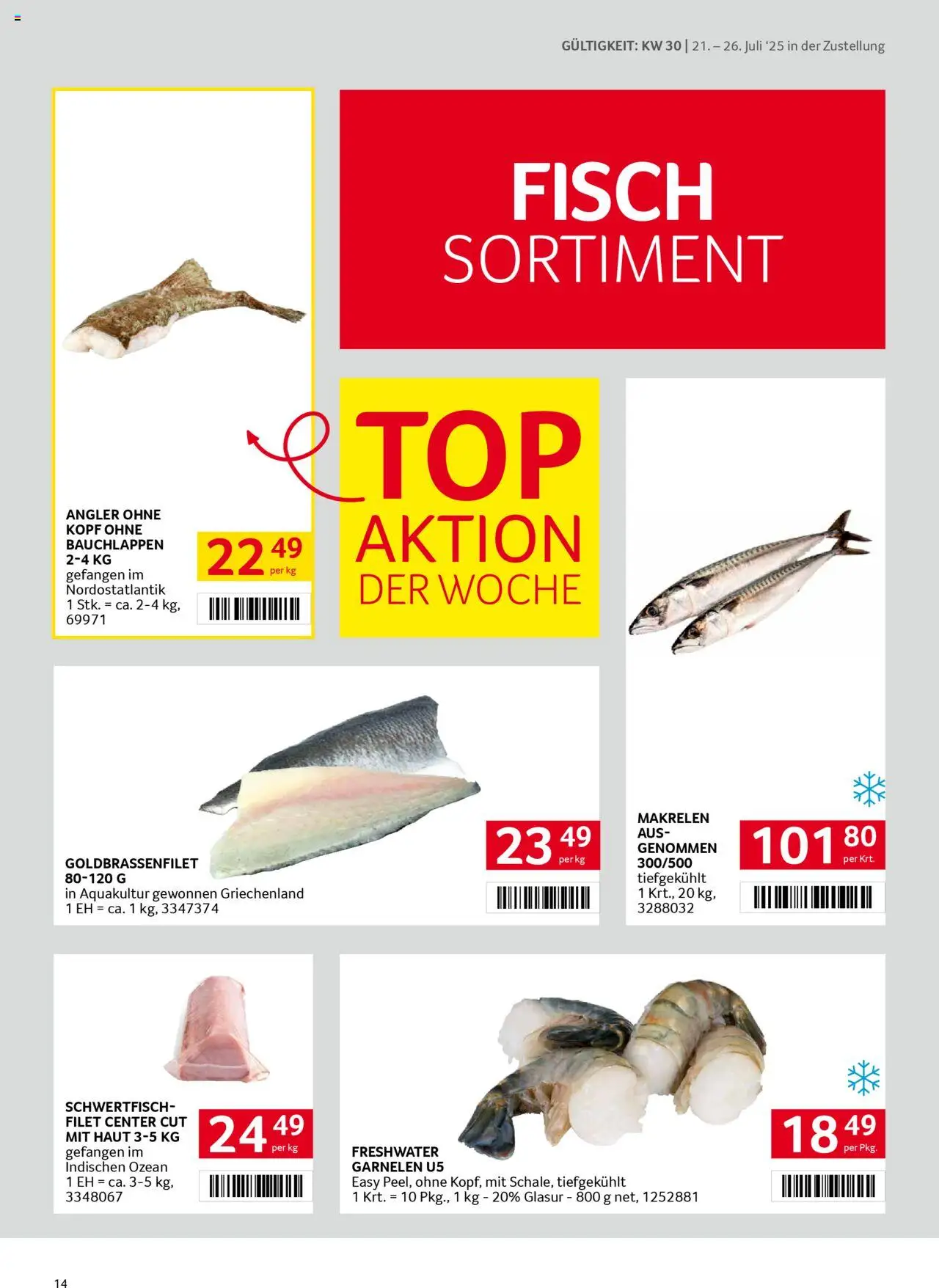 Transgourmet Zustellaktion  - Seite 14- gültig ab 20.07.2025