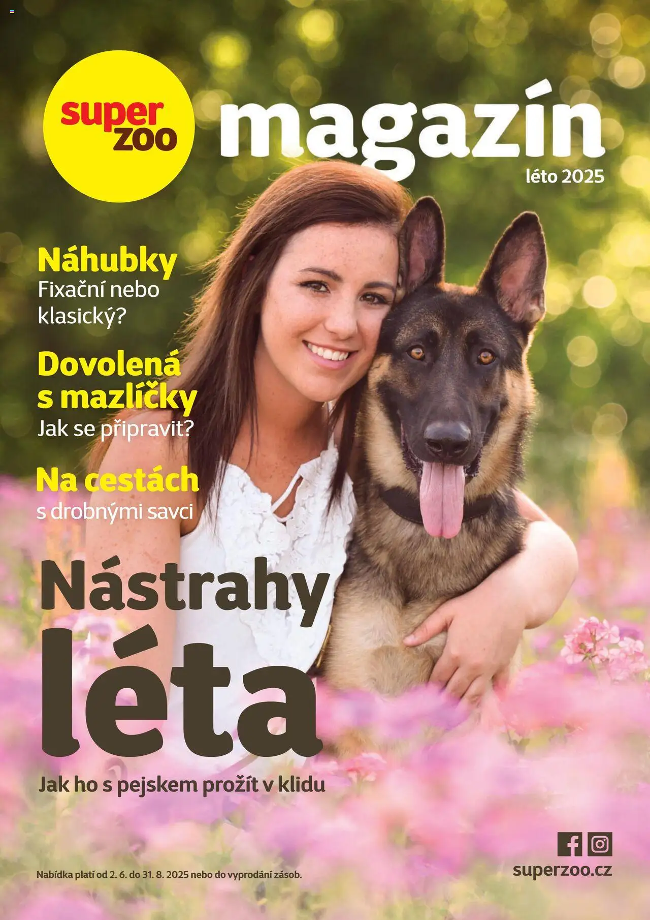 Super Zoo leták - strana 1- platný od 02.06.2025