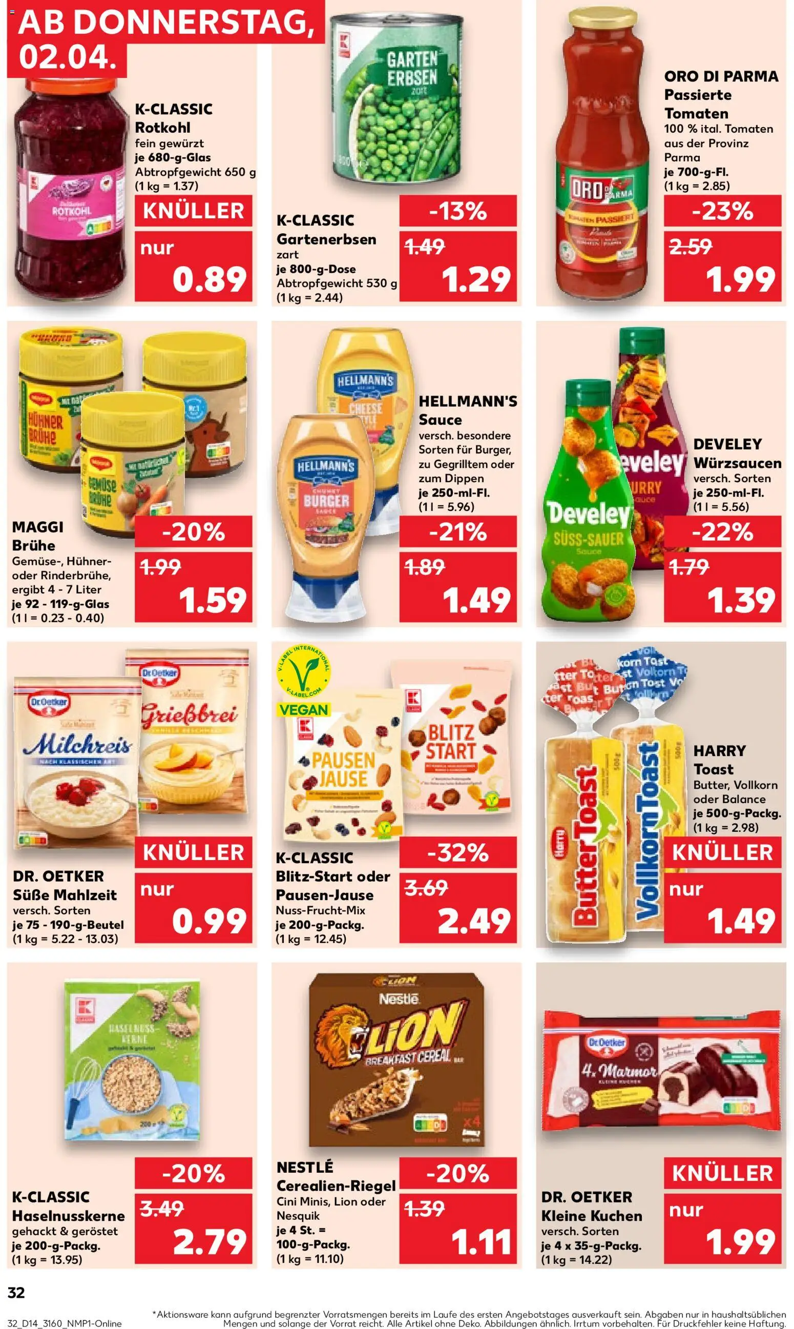 Kaufland Prospekt 	 - Seite 32 - gültig ab 02.04.2026