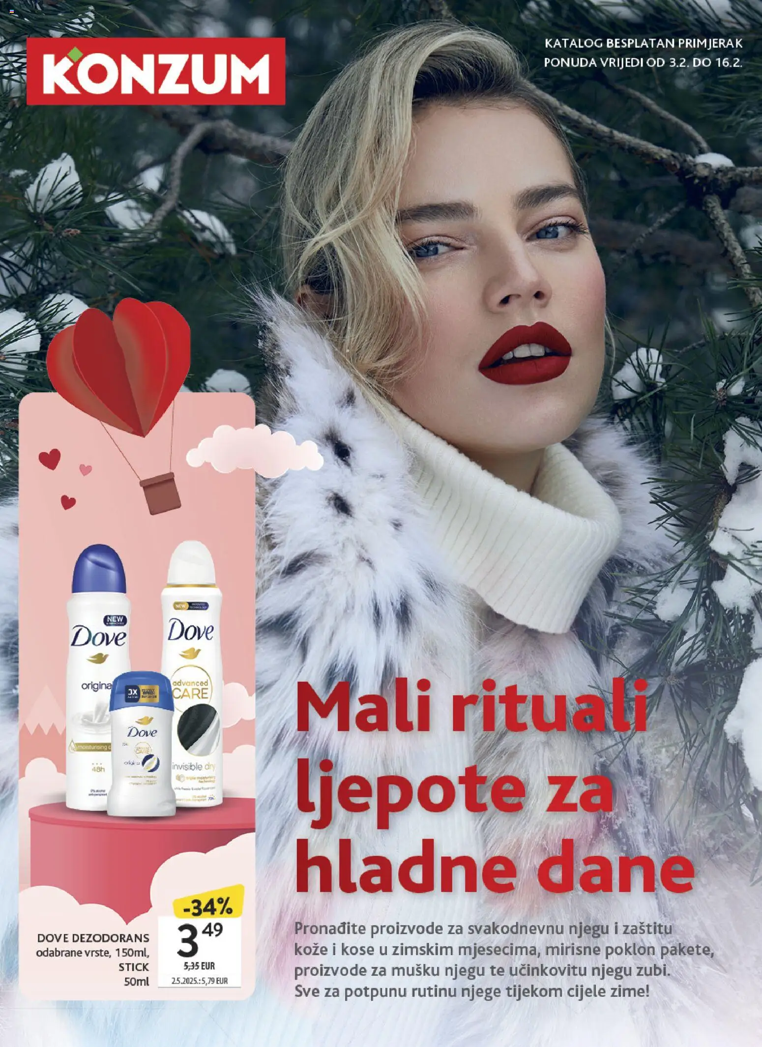 Katalog ljepota i njega Konzum - stranica 1- važeći od 03.02.2026