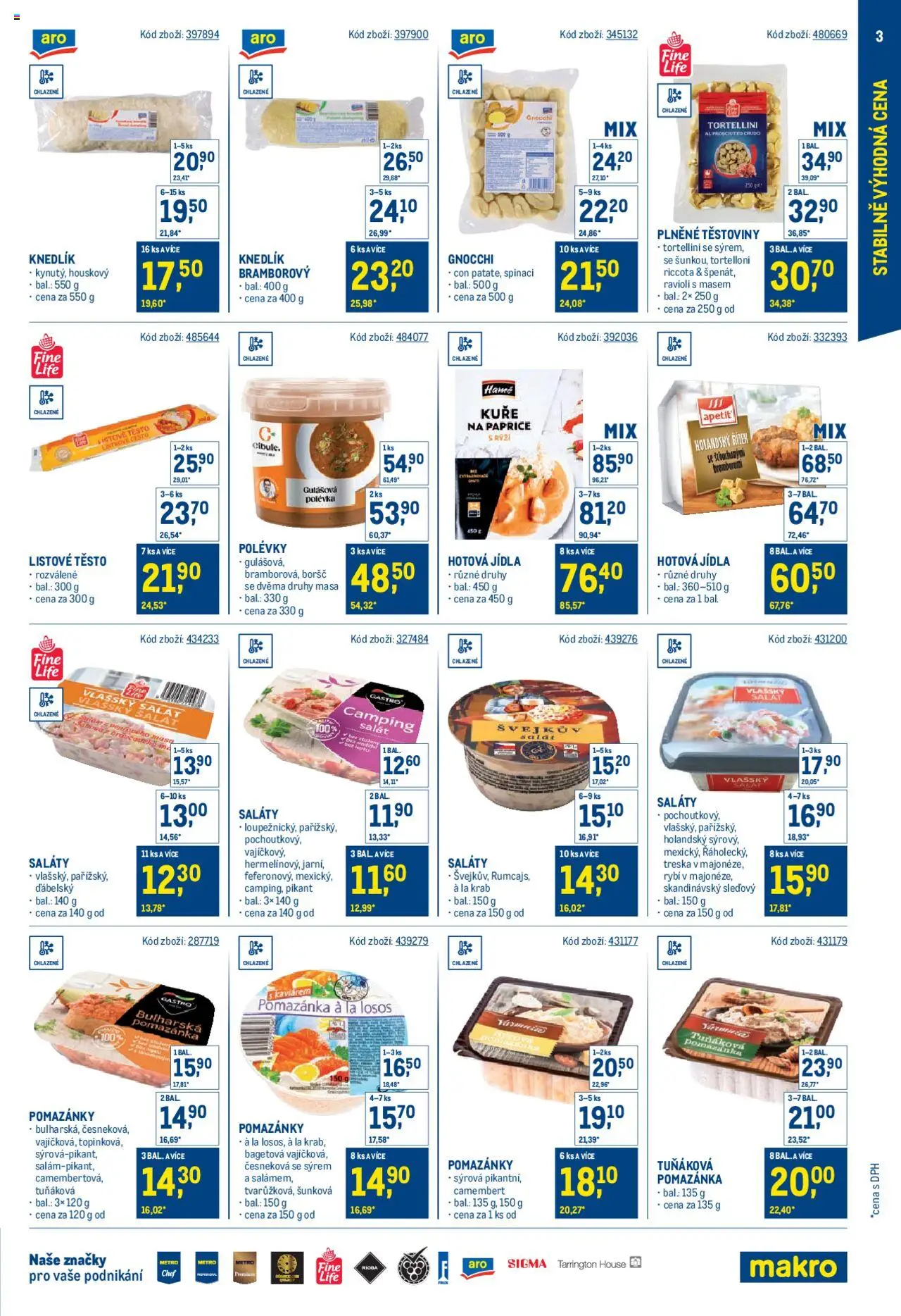 Makro leták - Stabilně výhodná cena - maloobchod - strana 3- platný od 21.05.2025