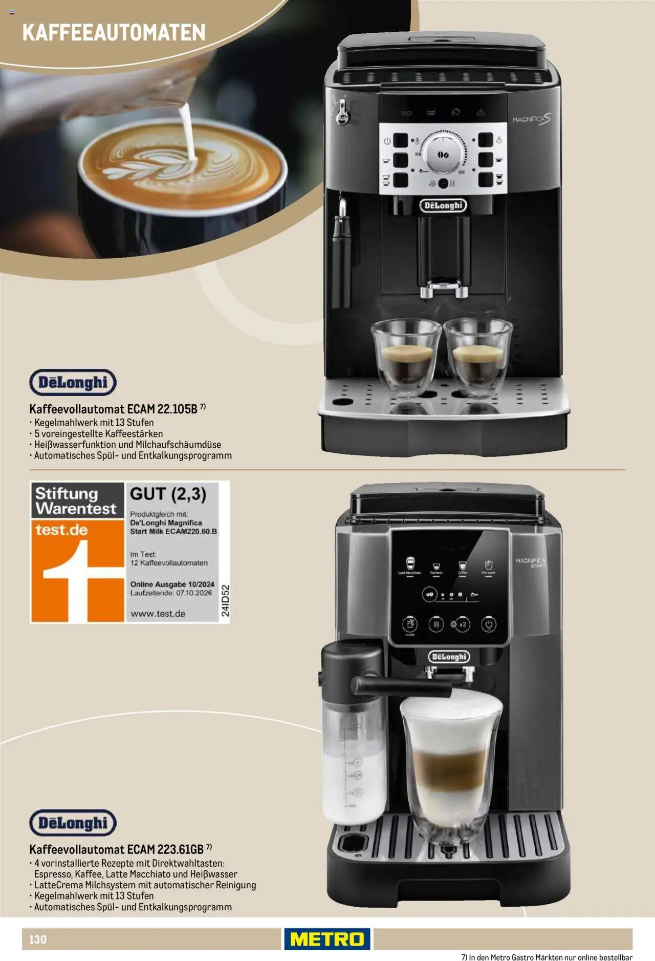 Metro Non Food Sortiment - Seite 130 - gültig ab 01.10.2025