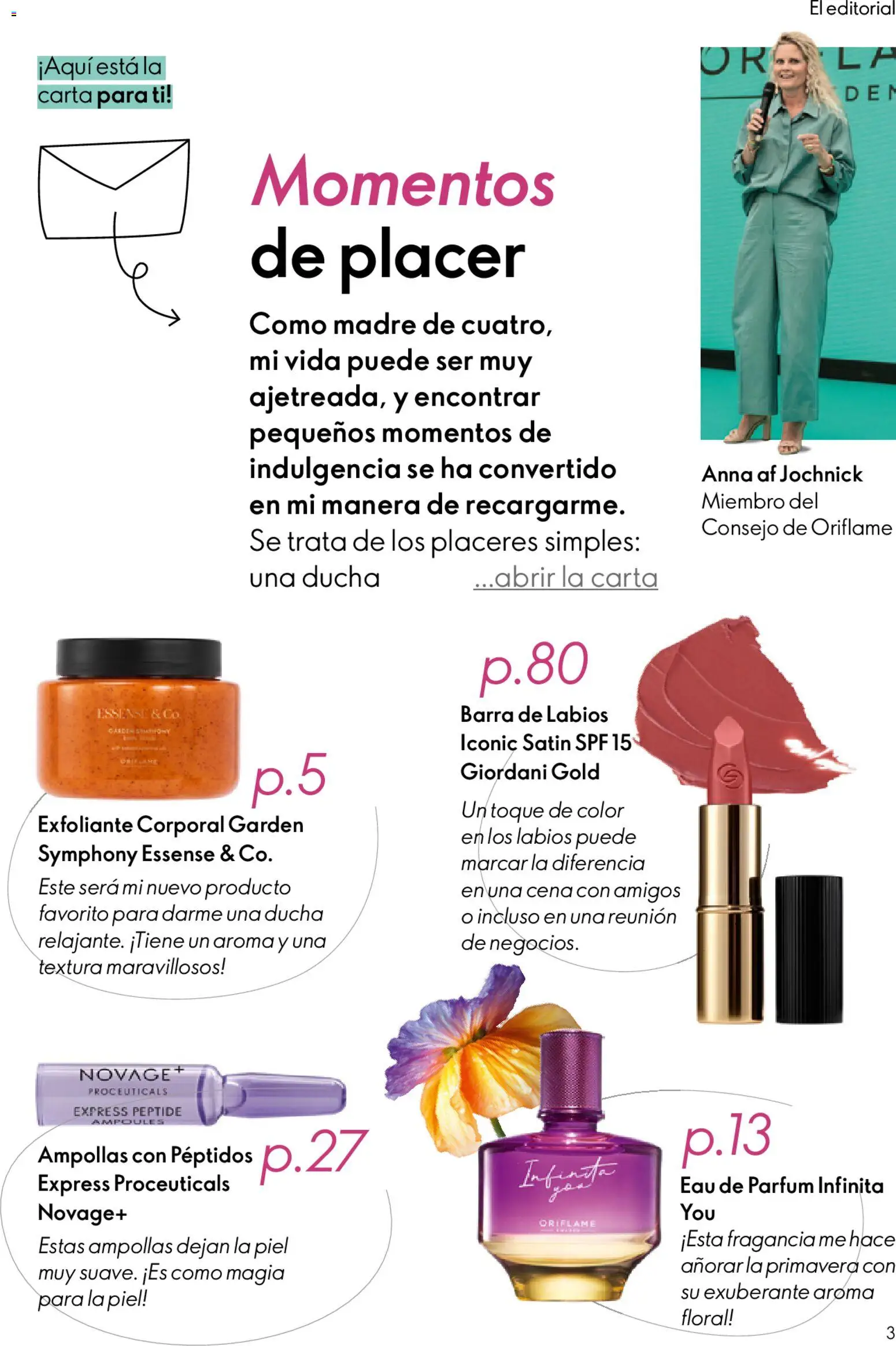 Oriflame - Catálogo Campaña 5 - Página de 3 - Válido desde 01/04/2026