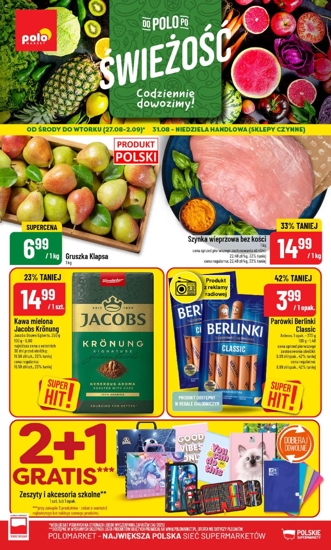 POLOmarket Gazetka - strona 1- ważny od 27.08.2025