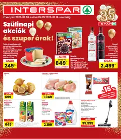 Előnézet Interspar Akciós újság érvényes 2026.01.08.-tól
