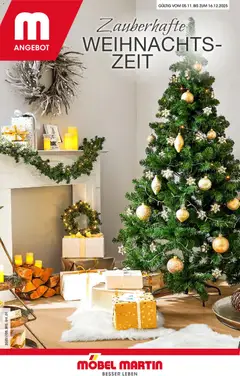 Vorschau Möbel Martin Zauberhafte Weihnachtszeit gültig ab 05.11.2025