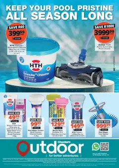 Preview Checkers Outdoor Pool Promotion valid from 14/07/2025