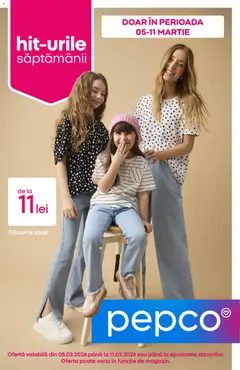 Pepco Catalog valabil de la 05.03.2026