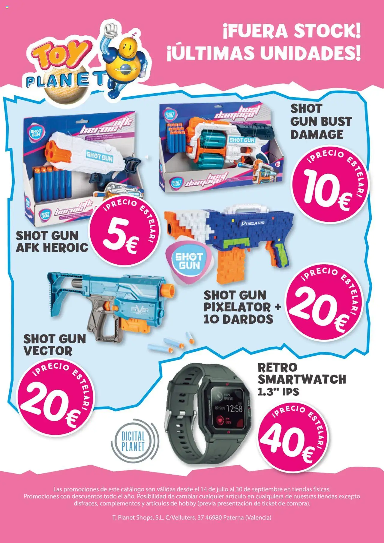 Toy Planet Últimas Unidades - Página de 10 - Válido desde 14/07/2025