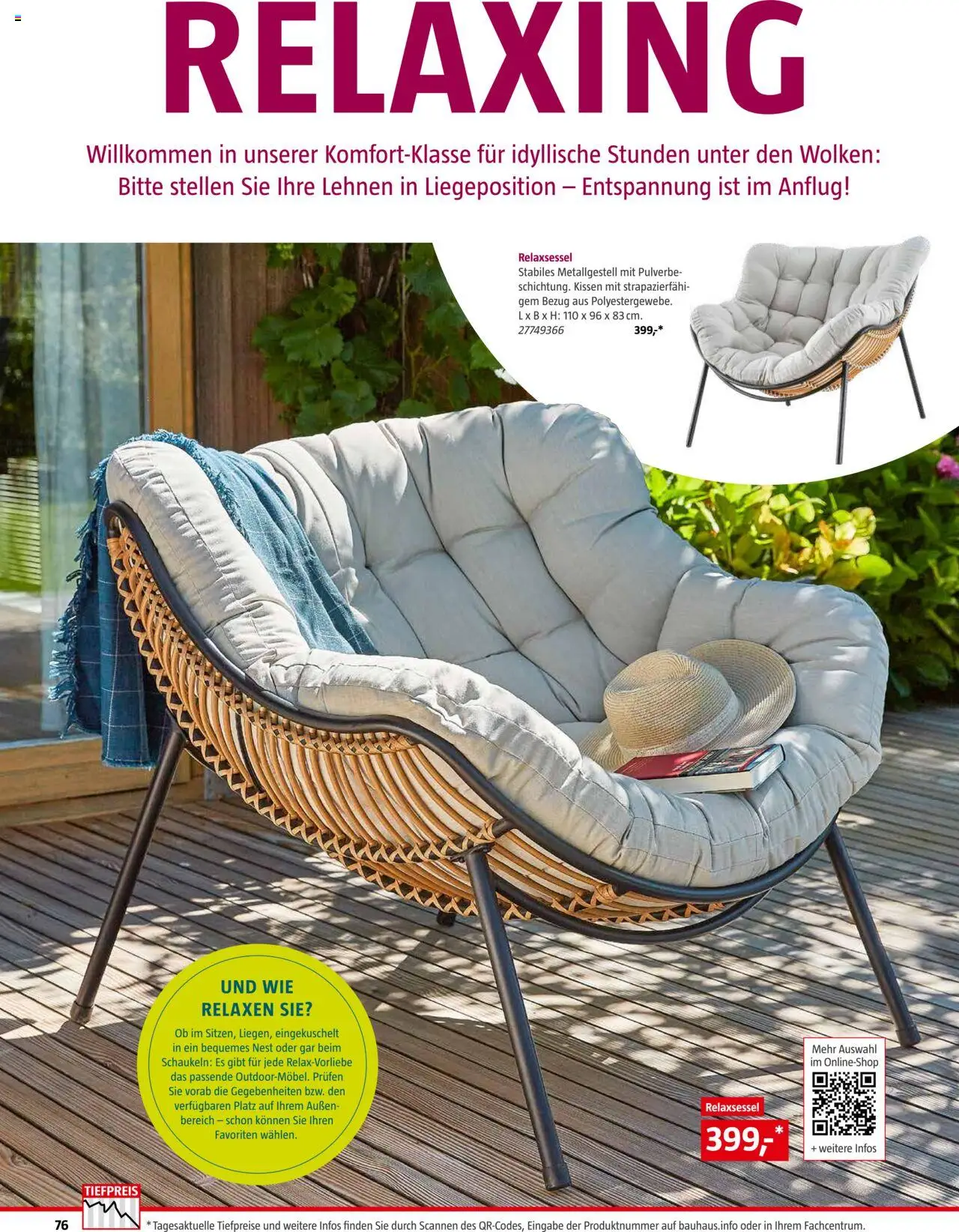 Bauhaus Freizeit im Garten 2025 - Seite 76- gültig ab 04.03.2025