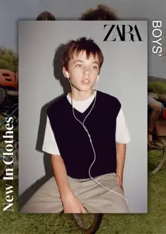 Anteprima Zara Boys catalogo valida dal 01/08/2025