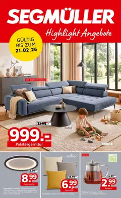 Vorschau Segmüller Highlight Angebote gültig ab 31.01.2026