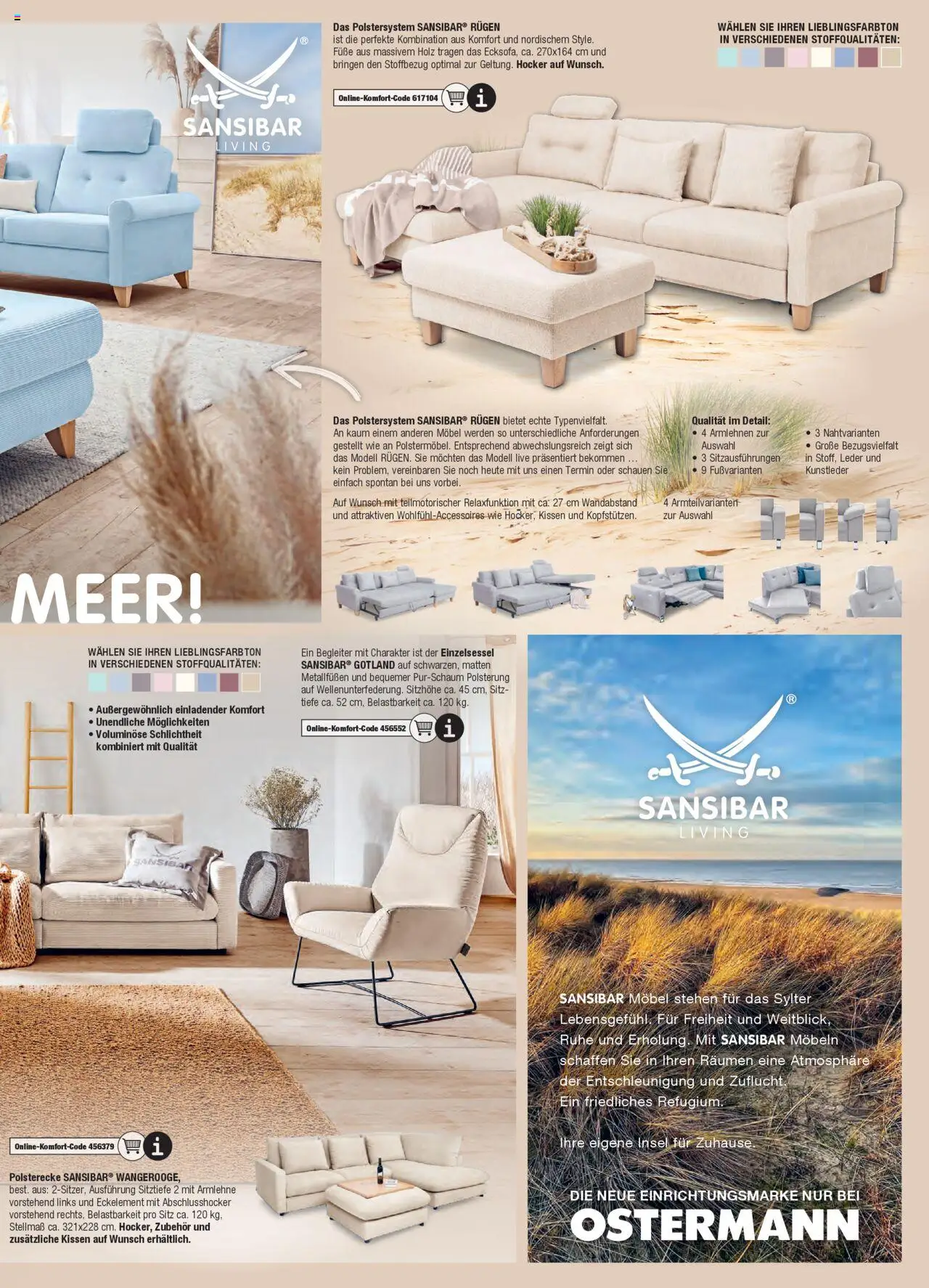 Ostermann Sansibar Living  - Seite 9 - gültig ab 01.01.2025