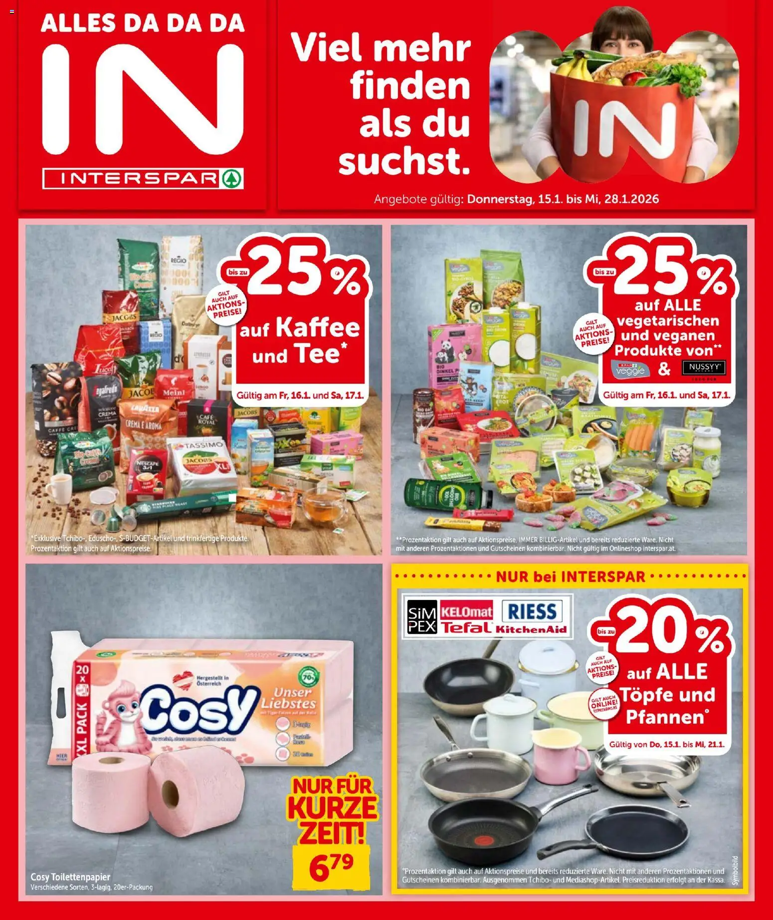 Interspar Flugblatt - Seite 1- gültig ab 15.01.2026