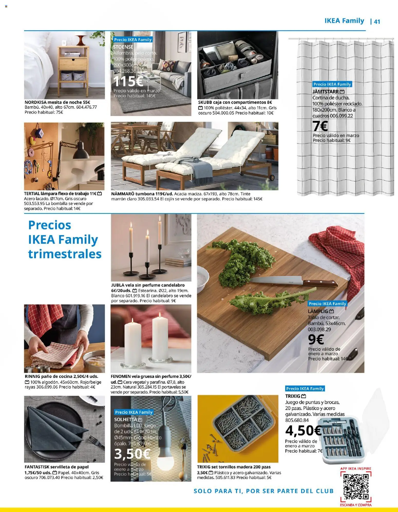 Catálogo IKEA Family Mallorca - Página de 41 - Válido desde 01/01/2026