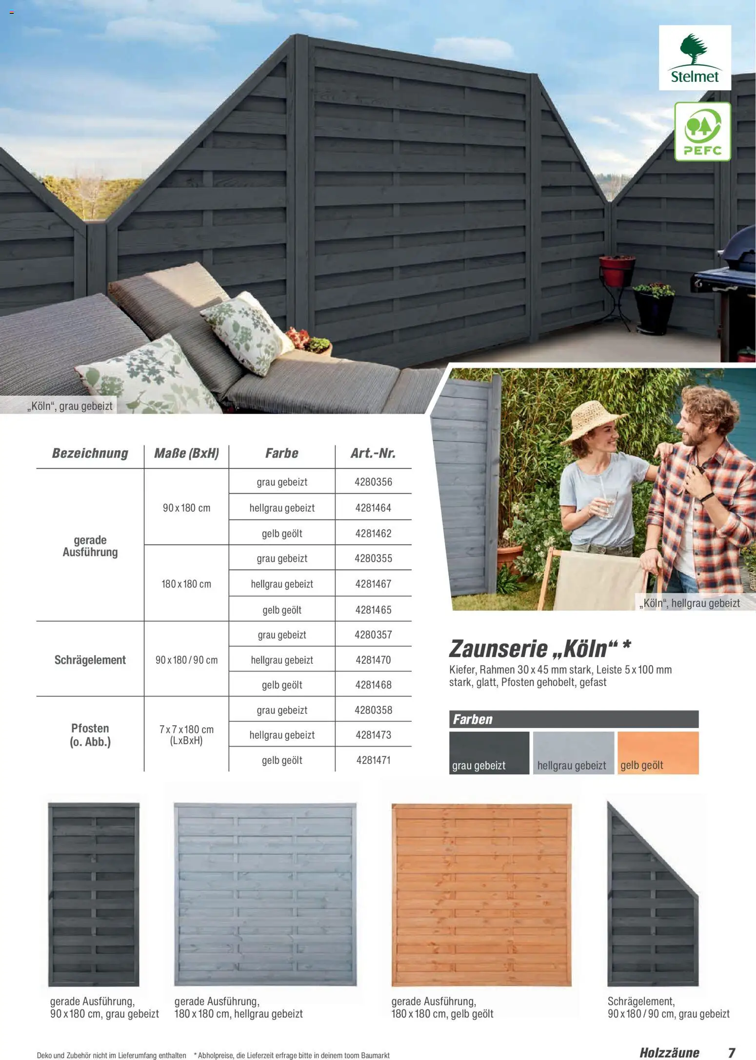 Toom Baumarkt Zäune & Sichtschutz 2026 - Seite 7 - gültig ab 20.02.2026
