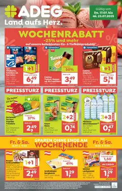 Vorschau ADEG Flugblatt gültig ab 17.07.2025