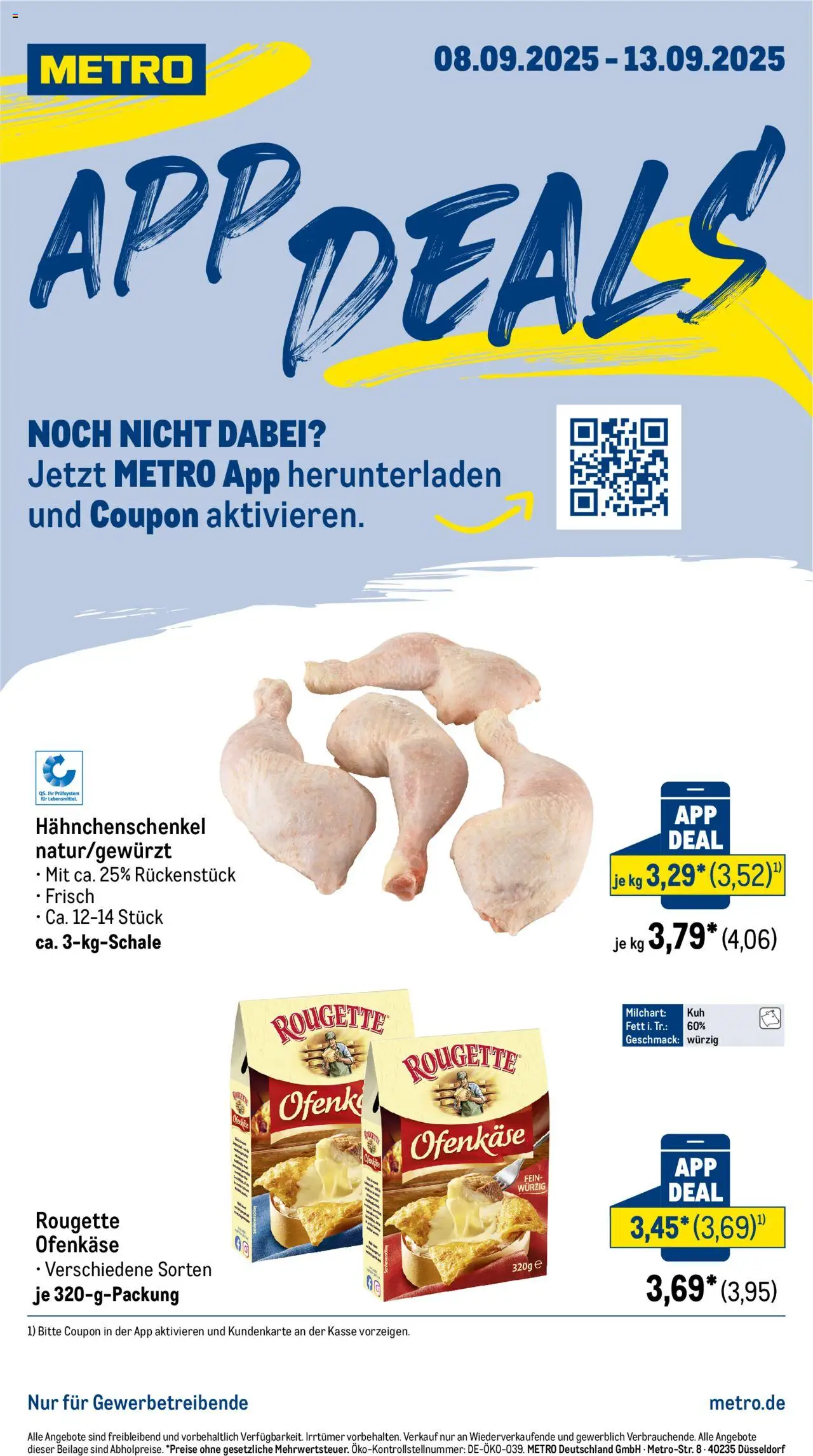 Metro App Deals - Seite 1 - gültig ab 08.09.2025