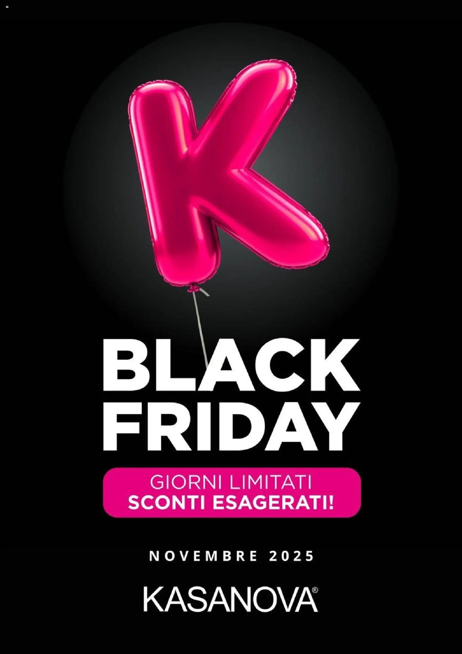 Kasanova - Black Friday - pagina 1 - valido dal 11/11/2025