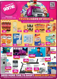 Preview Game Specials valid from 22/07/2025