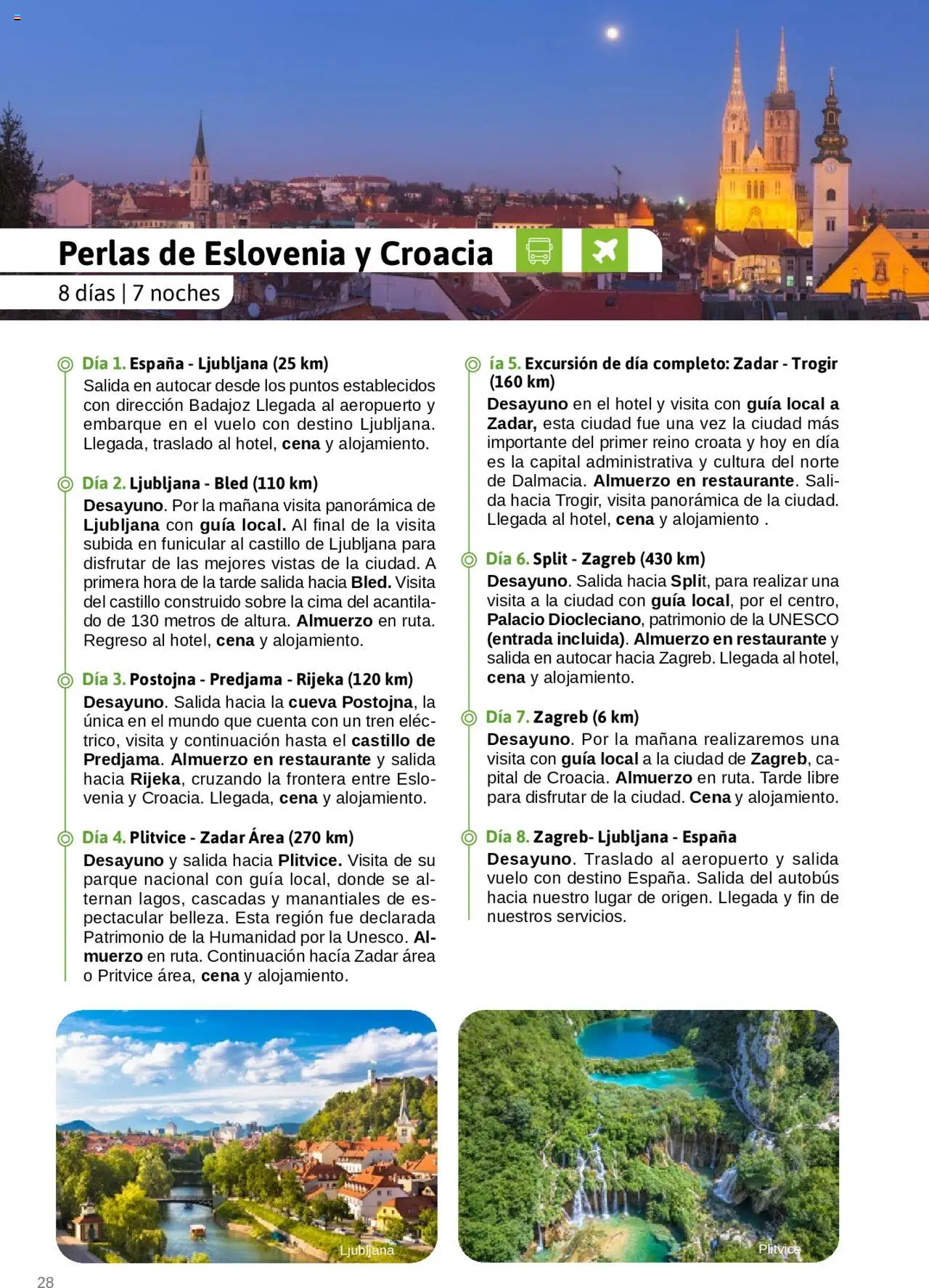 Viajes El Corte Inglés - Catálogo Junta de Extremadura - Página de 28 - Válido desde 01/03/2025