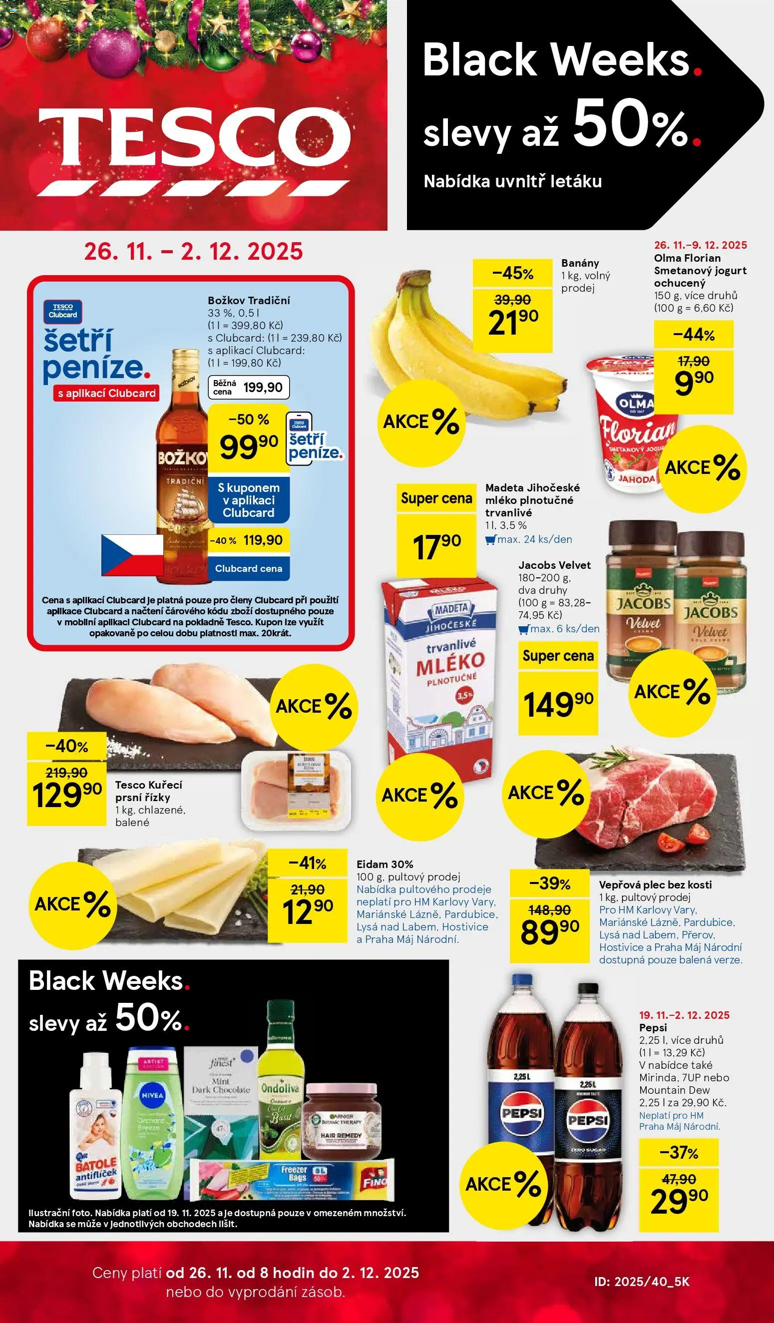 Tesco Black Friday - strana 1- platný od 26.11.2025
