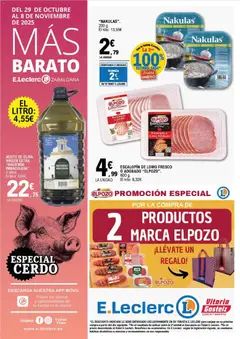 Vista previa del folleto E.Leclerc folleto válido desde 29/10/2025