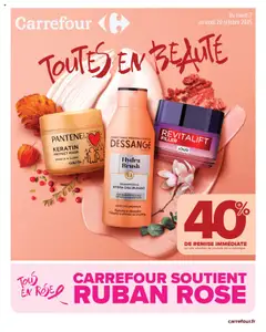 Aperçu Carrefour catalogue toutes en beauté valable à partir du 07/10/2025